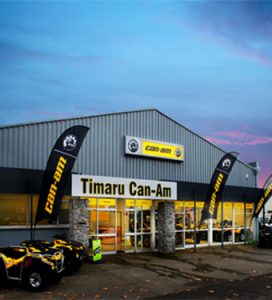 TIMARU CAN-AM store front